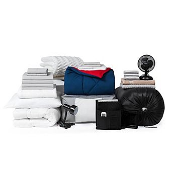 Fully-Loaded - Twin XL Dorm Bedding + Essentials Package