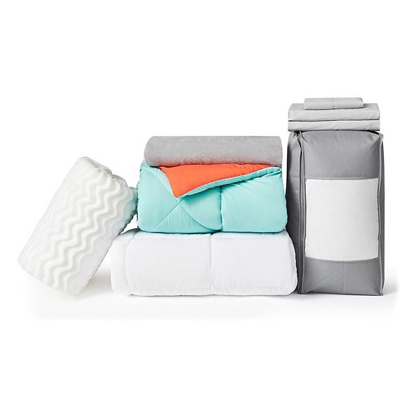 Basic Necessities Twin XL College Bedding Package