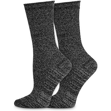 Glitter Ankle Socks for Women, 3 Metallic Colors