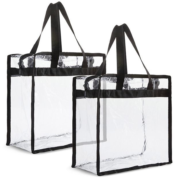 Double J Saddlery SQT02 Clear Square Tote