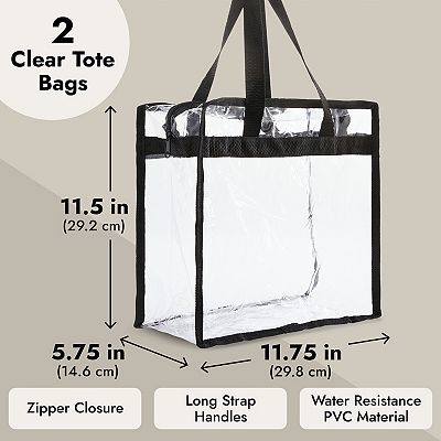 Clear acrylic tote bag online