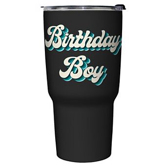 Birthday Boy Drop Shadow 27-oz. Stainless Steel Travel Mug