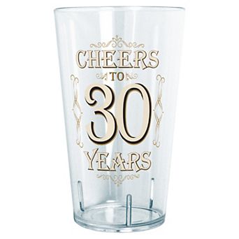 Cheers To 30 Years Badge 24-oz. Tritan Tumbler