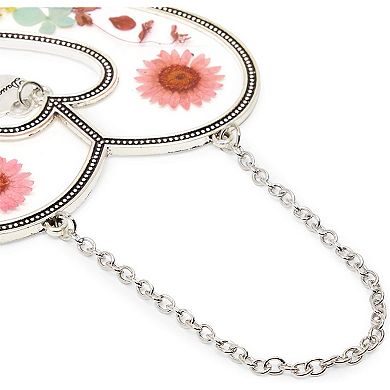 Okuna Outpost Heart Suncatcher with Pressed Flowers for Mother's Day, Daughter