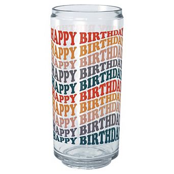Happy Birthday Wave Text 16-oz. Tritan Cup