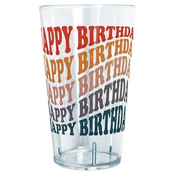 Happy Birthday Wave Text 24-oz. Tritan Tumbler