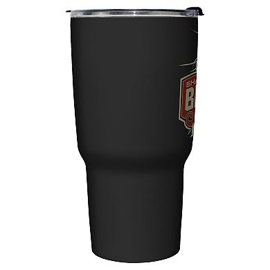 Mossy Oak Shadow Grass Blades Duck Logo 27-oz. Stainless Steel Travel Mug