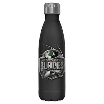 Mossy Oak Shadow Grass Blades Duck Metal Logo 17-oz. Stainless Steel Bottle