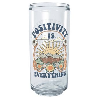 Flower Frame Positivity Is Everything 16-oz. Tritan Cup