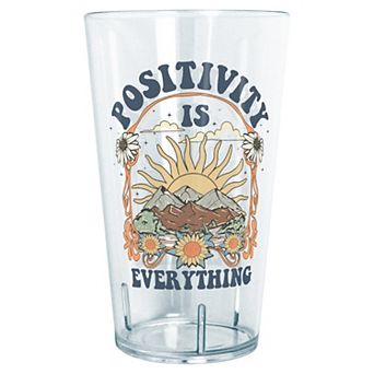 Flower Frame Positivity Is Everything 24-oz. Tritan Tumbler