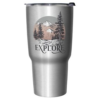 Explore Mountain Landscape 27-oz. Stainless Steel Travel Mug