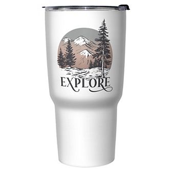 Explore Mountain Landscape 27-oz. Stainless Steel Travel Mug