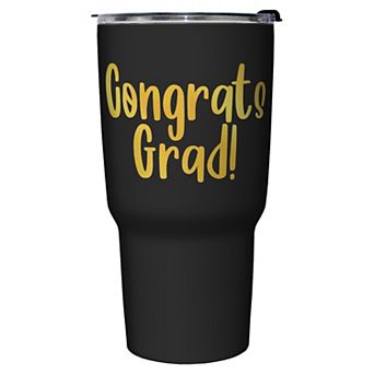 Congrats Grad Golden Letters 27-oz. Stainless Steel Travel Mug