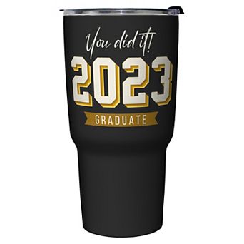 You Did It 2023 Graduate Banner 27-oz. Stainless Steel Travel Mug
