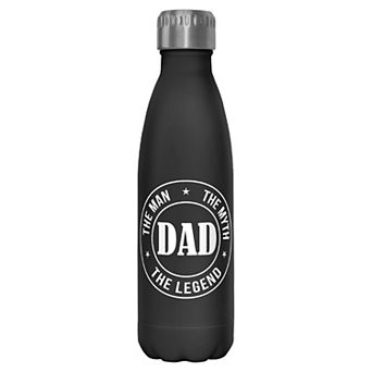 Dad The Man, The Myth, The Legend Badge 17-oz. Stainless Steel Bottle