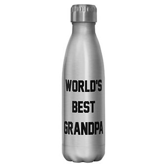 World's Best Grandpa 17-oz. Stainless Steel Bottle