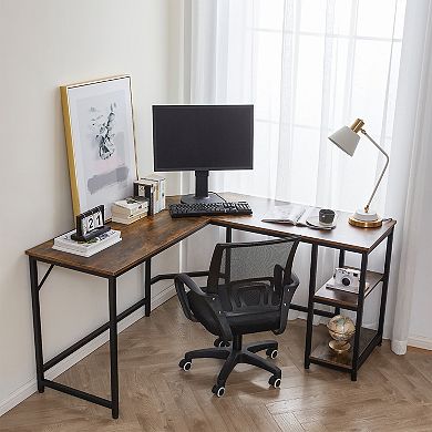 Suprima® Desk - Corner Extra Desktop - Hickory Teak