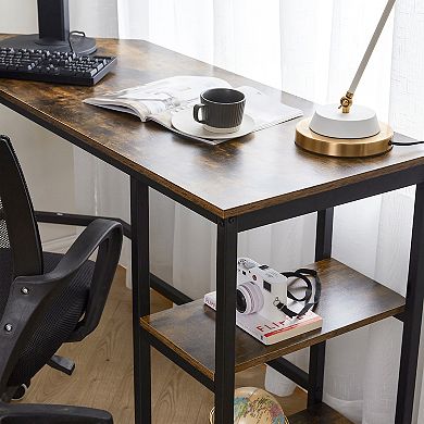 Suprima® Desk - Corner Extra Desktop - Hickory Teak