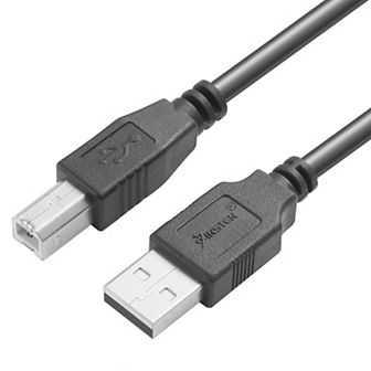 10 Ft High Speed Usb 2.0 A To B Printer Scanner Cable For Hp Canon Epson Lexmark