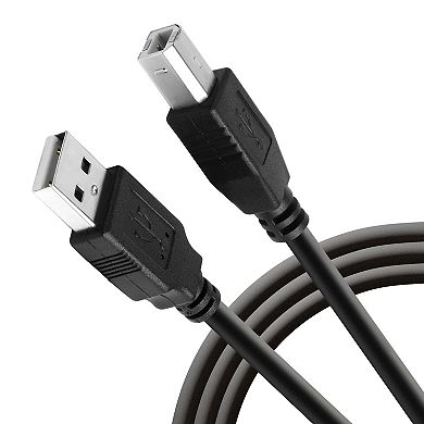 10 Ft High Speed Usb 2.0 A To B Printer Scanner Cable For Hp Canon Epson Lexmark