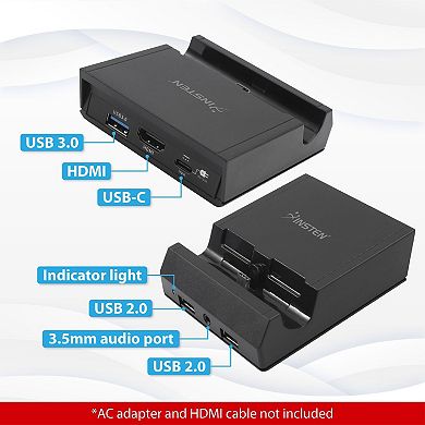 TV Dock For Nintendo Switch & OLED, 4K HDMI Docking Station Portable Charger