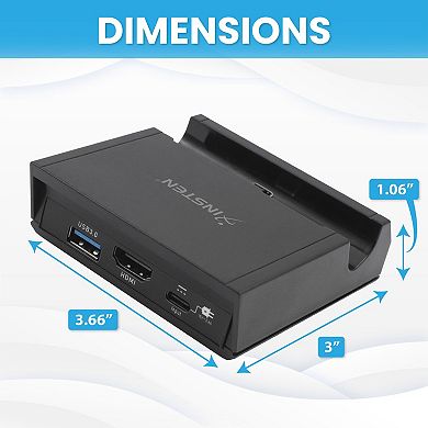 TV Dock For Nintendo Switch & OLED, 4K HDMI Docking Station Portable Charger