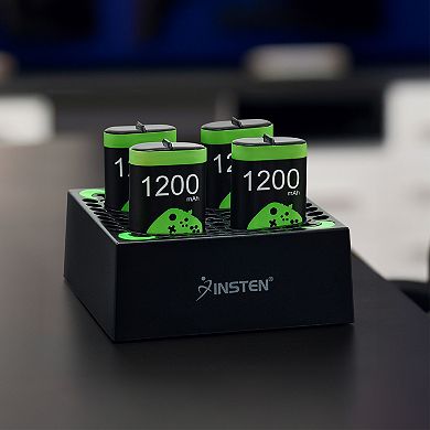 4x Controller Rechargeable Battery Pack Charging Station For Xbox Series X S One