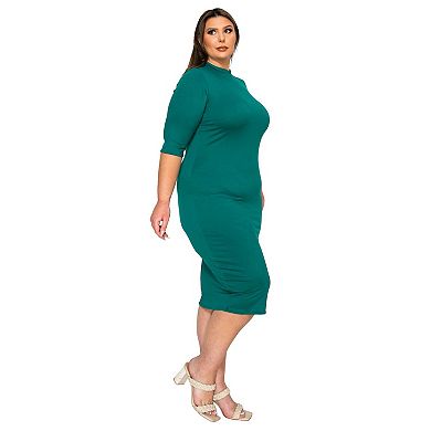 Plus Size Mona Midi Dress
