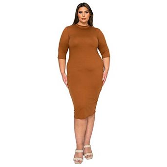 Plus Size Mona Midi Dress