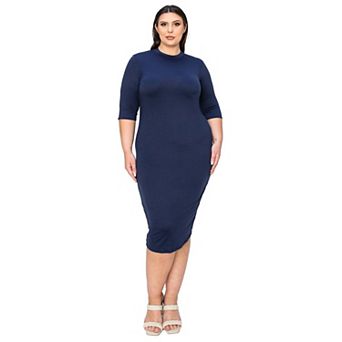 Plus Size Mona Midi Dress