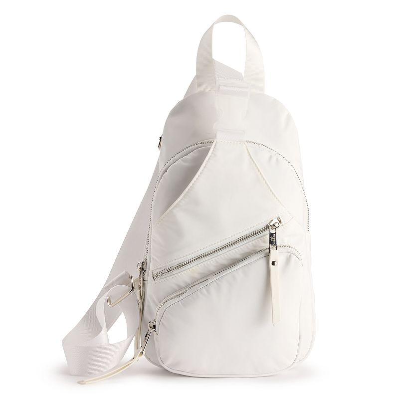 madden girl Sling Bag, White