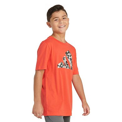 Boys 8-20 adidas Pebble Camo Logo Tee