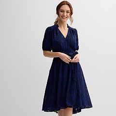 Women s Blue Dresses Shop Styles in Navy to Royal Blue Hues Kohl s