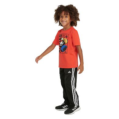 Boys 4-7 adidas Global Sports Short Sleeve Graphic Tee