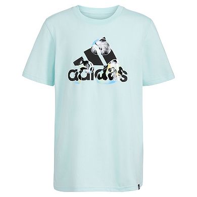 Boys 8-20 adidas Logo Bubble Tee