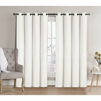 Goodgram 2 Pack Hotel Thermal Grommet 100 Percent Blackout Window Curtain Panels