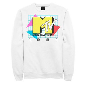 Men's MTV Music Television 1981 Logo Graphic Sweatshirt