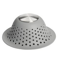 Ace Brushed Nickel Stainless Steel Hair Catcher Shower Drain Cover