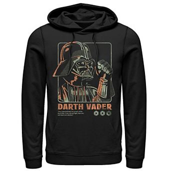 Men's Star Wars Darth Vader You Underestimate Power Graphic Hoodie