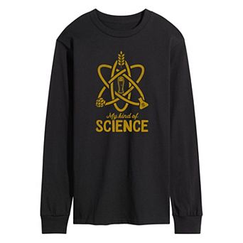 Men's My Kind Of Science Long Sleeve Graphic Tee