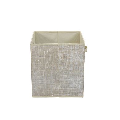 Household Essentials 2-Piece Fabric Storage Bin Set