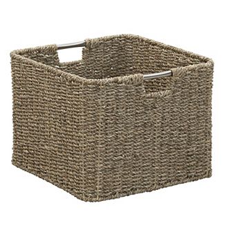 Household Essentials Square Wicker Basket