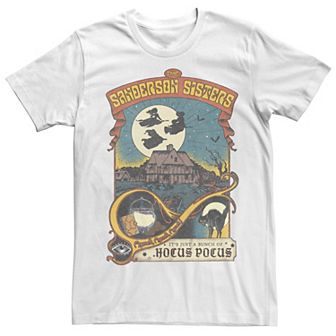 Disney's Hocus Pocus The Sanderson Sisters Story Poster Juniors' Graphic Tee