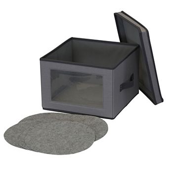 Household Essentials Dinner Plate Storage Box