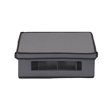 Household Essentials 12-Compartment China Cup Chest