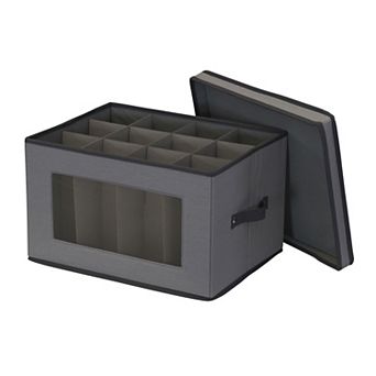 Household Essentials Stemware Storage Box