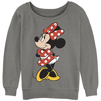 Disney's Minnie Mouse Juniors' Vintage Slouchy Graphic Sweatshirt
