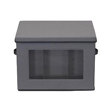 Household Essentials Tall Wine and Bottle Storage Chest