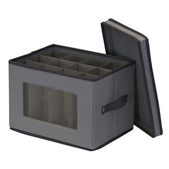 Household Essentials Champagne Flute Storage Box