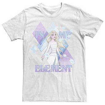 Disney's Frozen 2 Juniors' Elsa In My Element Boyfriend Graphic Tee